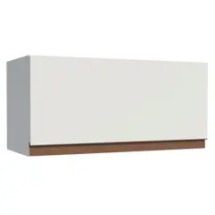MADESA - Mueble Superior de Cocina 1 Puerta Abatible Reims 70 cm Blanco