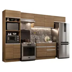 MADESA - Cocina Integral Glamy 3.50m Marrón 01