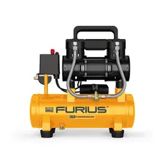FURIUS - Compresor Libre Aceite 12 L 6.6CFM 120PSI