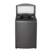 LG - Lavadora Automatica Carga Superior 18kg Turbo Drum Negro Wt18mvtb