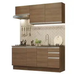 MADESA - Cocina Integral Glamy 1.80m Marrón 13