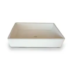 FRAKTAL - Lavamanos Cozumel Big En Concreto Uhpc Color White