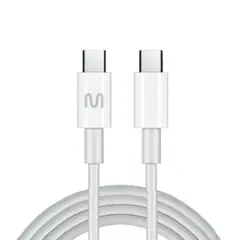 MULTI - Cable USB C a USB C 1.2 m Blanco