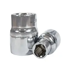 SUPERIOR - Juego de Copas 15 Piezas 6 Puntas Cromo Vanadio 1/2" x 9/16"