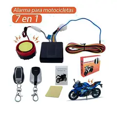 GENERICO - Alarma para Moto de Largo Alcance Con 2 Controles Kit Sensor