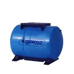 PEDROLLO - Tanque Hidroneumático Diafragma 100lts Horizontal