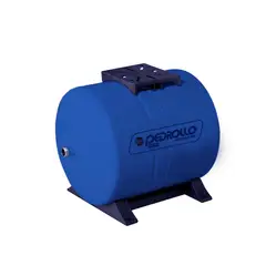PEDROLLO - Tanque Hidroneumático Diafragma 60lts Horizontal