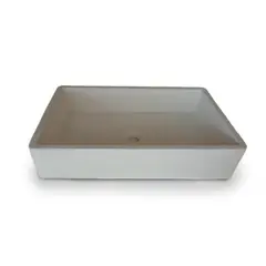 FRAKTAL - Lavamanos Cozumel Big En Concreto Uhpc Color Subtle Grey