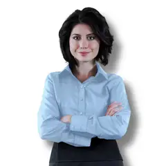 undefined - Camisa Oxford Azul 603 Dama S