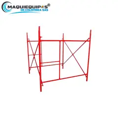 MAQUIEQUIPOS - Andamio Tubular Completo de 1.5 m x 1.5 m