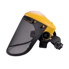 MAVERICK - Careta Guadañadora Malla Con Visor Amarilla