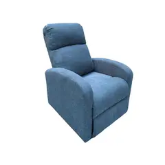 ALL STAR - Silla Reclinable Logan 76X100X80cm Azul Indigo