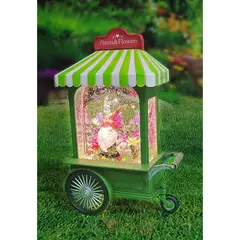 undefined - Carro Giratorio Acrílico Led Con Gnome Bo. Luc