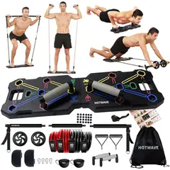 undefined - Equipo de Ejercicio con 20 Accesorios Hotwave