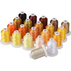 undefined - Kit de Hilos de Bordado Color Multicolor Simthread