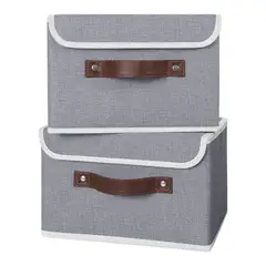 ANMINY - Cajas de Almacenamiento con Tapa 2