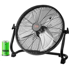 VEVOR - Ventilador de Piso Recargable de 16 Pulgadas