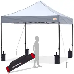 ABCCANOPY - Carpa Comercial Intantánea de 3x3 Metros
