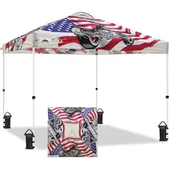 EAGLE PEAK - Toldo Desplegable de 3x3 Metros