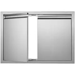 VEVOR - Puerta de Acceso para Barbacoa de Acero Inoxidable