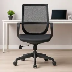 undefined - Silla De Escritorio Negra Clovercol Earth Nylon