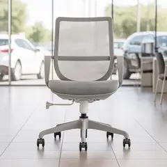undefined - Silla De Escritorio Gris Clovercol Earth Nylon
