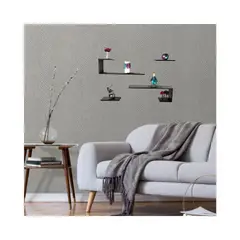 JKASSEM - Set x4 Repisas Flotantes 10 cm de Fondo