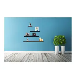JKASSEM - Kit x4 Repisas Flotantes Decoracion Minimalista 10 cm Fondo