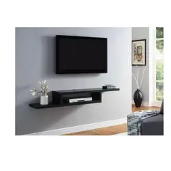 JKASSEM - Repisa Flotante para Tv 15 cm Fondo Wengue
