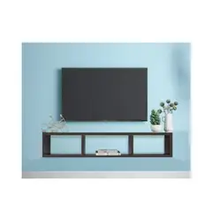 JKASSEM - Repisa Flotante 30 cm de Fondo Wengue