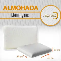 undefined - Almohada Espuma Suave 60X11 Cm