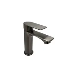 STRETTO - Grifería Lavamanos Monoc Bajo Lucca Grafito Austral Consumo 7.8 l/min