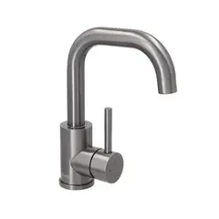 STRETTO - Grifería Lavamanos Monoc Bajo Novara Grafito Austral Consumo 7.8 l/min