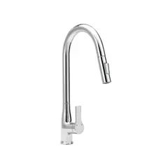 STRETTO - Grifería Lavaplatos Ext Monoc Trivento Cromo Consumo 7.8 l/min