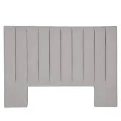 MUEBLES FIOTTI - Cabecero Doble Gris Dinamarca 140X195 Cm