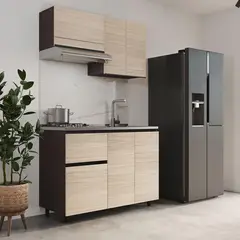 SOCODA - Cocina Oslo 120x52 Der 2g Wen/are