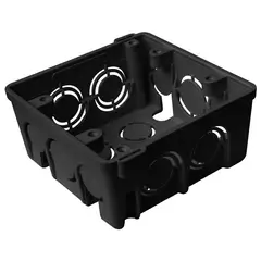 INDUMA - Caja Plástica 4x4 Negro