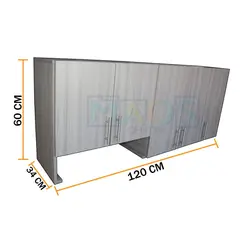 MAOS CENTRY - Mueble Gabinete Cocina Alemania Flotante