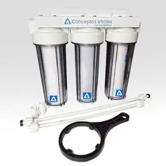 undefined - Filtro de Agua de 3 Etapas para Una Llave