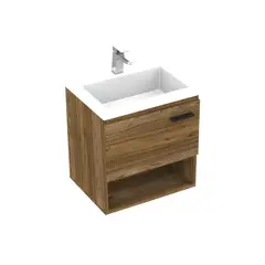 FIRPLAK - Mueble De Baño Polock Gracia Con Lavamanos Oslo 48X38 Cm