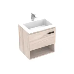 FIRPLAK - Mueble De Baño Polock Soder Con Lavamanos Oslo 48X38 Cm