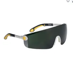 DELTA PLUS - Set x 3 Gafas de Protección Extrasuaves Tinte 5 Con Protecciones Laterales para Trabajos de Soldadura Ligeros