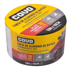 undefined - Cinta de Aluminio de Butilo - 10cm x 10m - Grosor 1.5mm