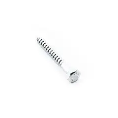 FIXSER - Tornillo Tirafondo Zinc 1/4X2Pg 2Und