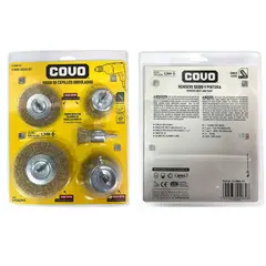 COVO - Juego de Cepillos Ondulados por 5 Piezas