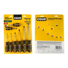 COVO - Juego de Destornilladores Magnéticos Crv 8 Piezas