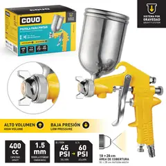 COVO - Pistola para Pintar 400cc Pza