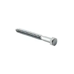 FIXSER - Tornillo Tirafondo Zinc 3/8X4Pg 1Und