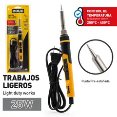 COVO - Cautín Tipo Lápiz 25W Temperatura Ajustable