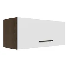 MADESA - Gabinete Superior Almacenamiento Garaje 80 cm Marrón/blanco